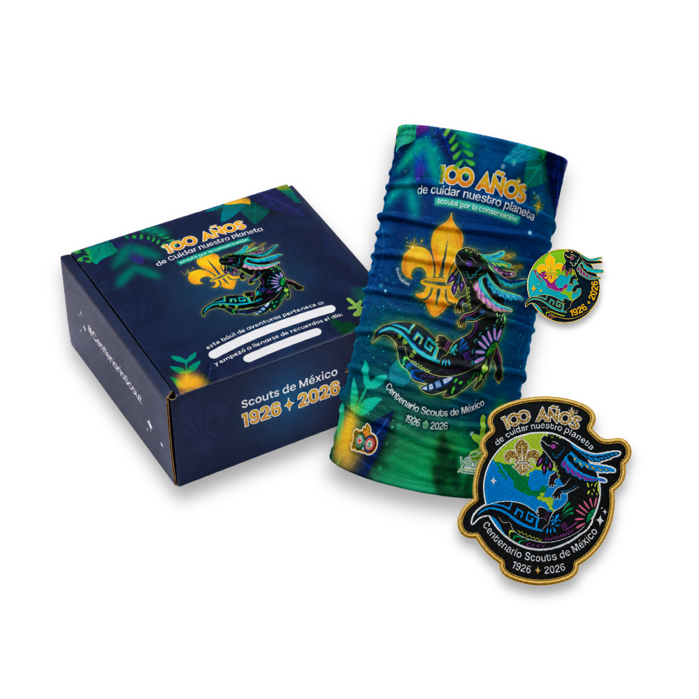 Kit Conmemorativo del Centenario Scouts de México